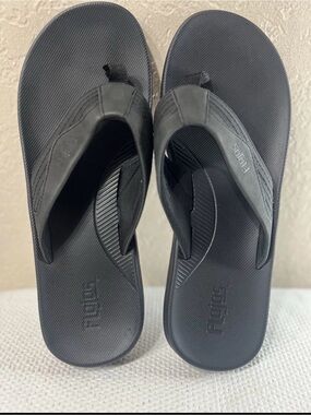 Flojos Black Men’s Flip-Flop Sandals
